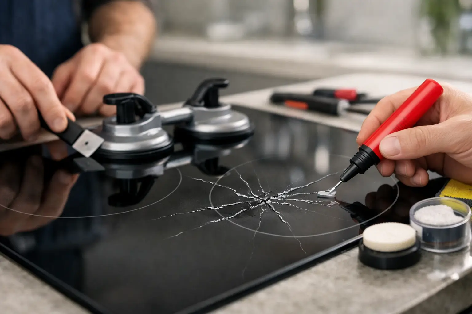 Can Glass Cooktop Repair Fix a Cracked Surface?