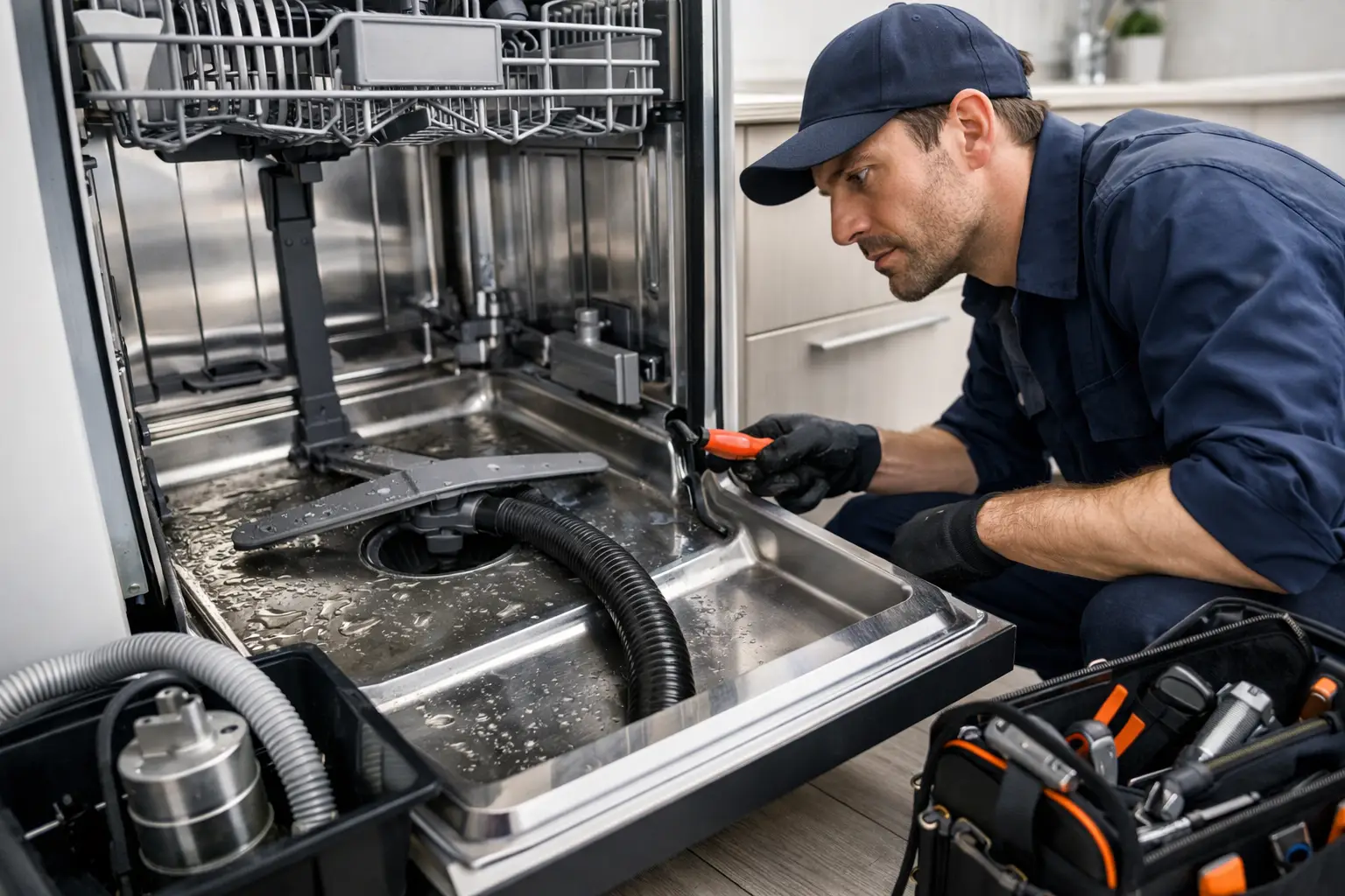 Dishwasher Not Draining Repair Halifax: Next Steps