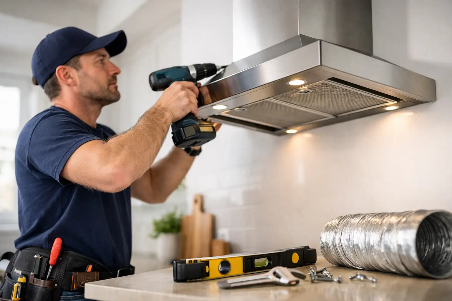 How to Install Range Hood Safely at Home