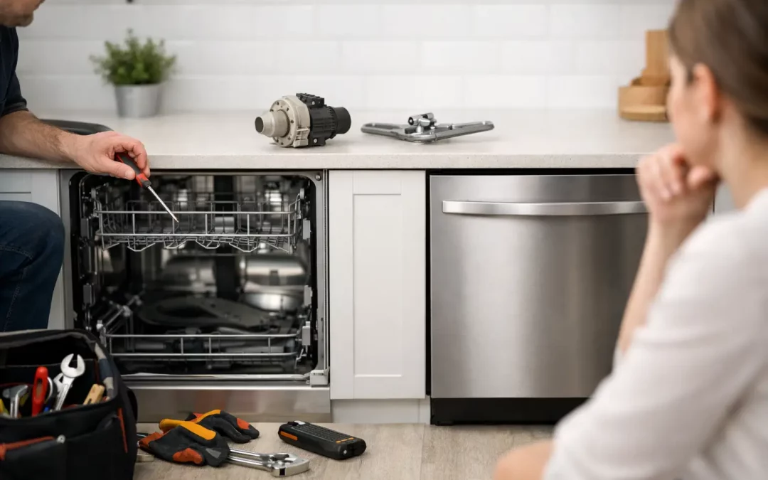 Repair Versus Replace Dishwasher: How to Decide