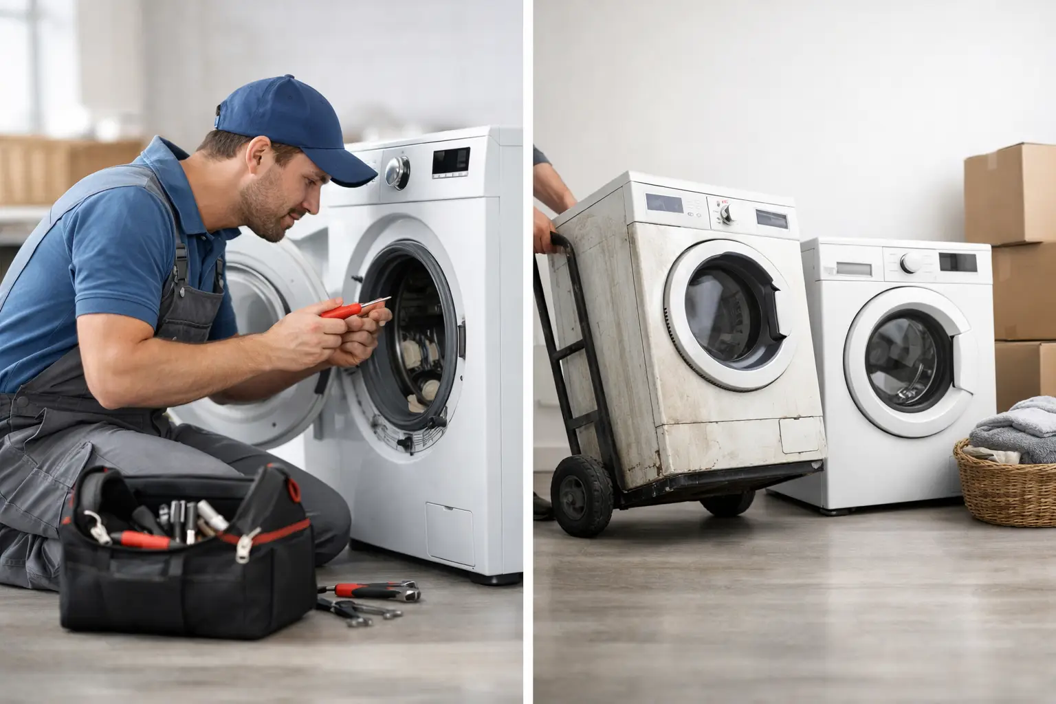 Washing Machine Repair Versus Replacement