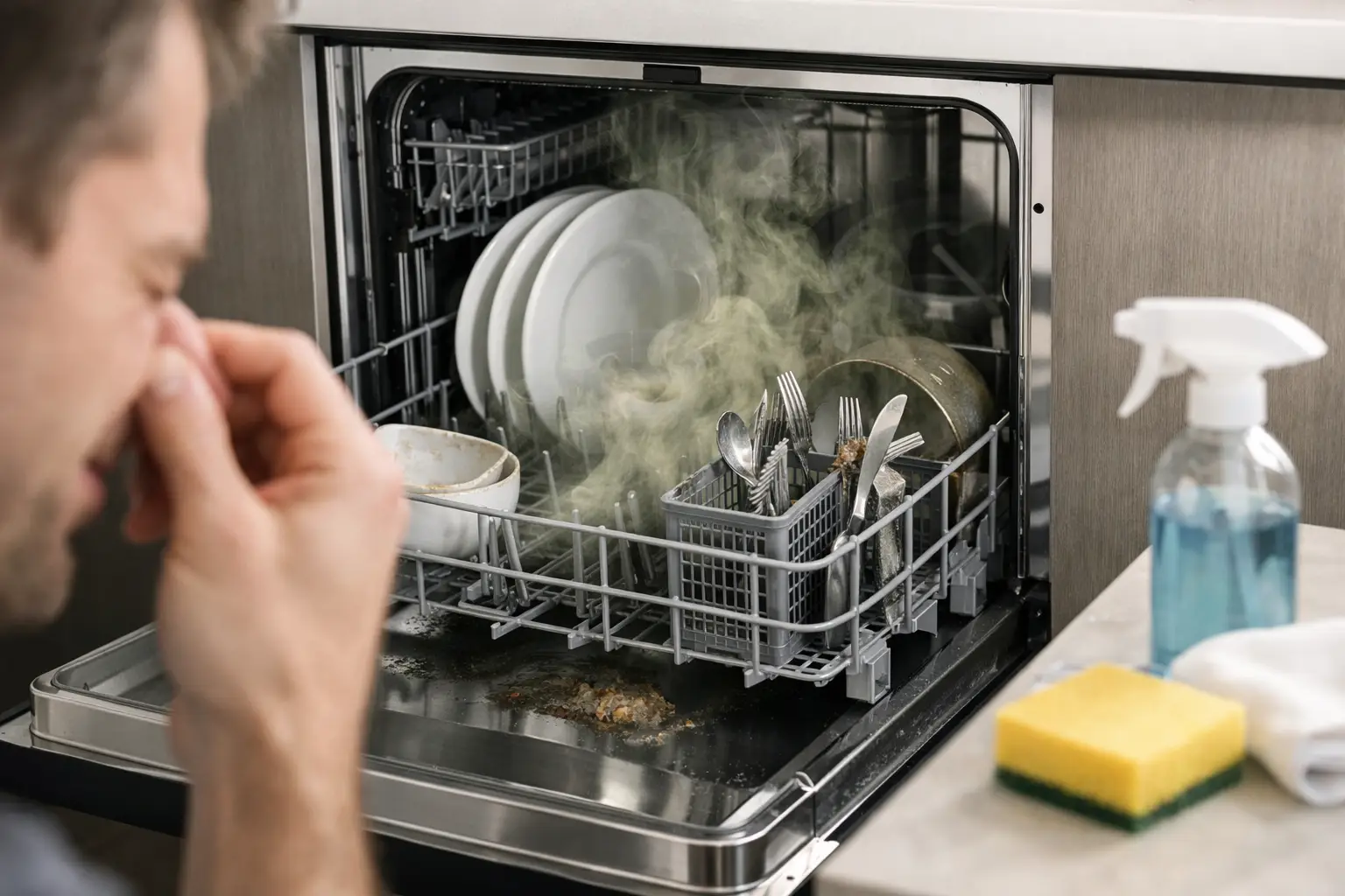 Why Dishwasher Smells and How to Stop It